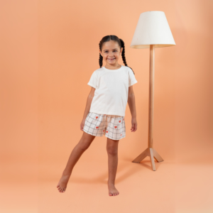 Babydoll infantil feminino personalizado com ícones - Coleção Life