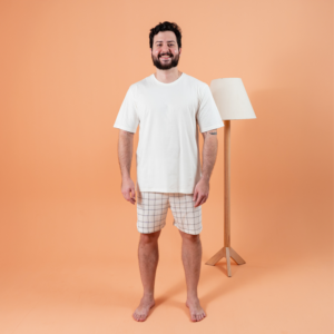 Pijama masculino personalizado com Ícones – Coleção Life