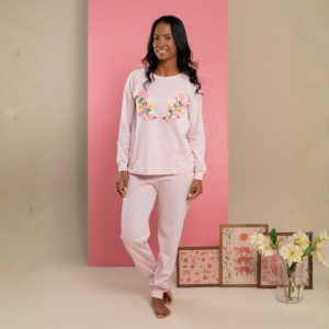 Pijama Longo Manga Raglã Ânima