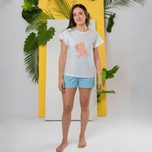 Babydoll Detalhe Babado Capyvárias