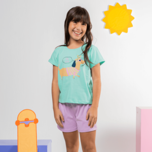 Babydoll Manga Ampla Inf Daschlove