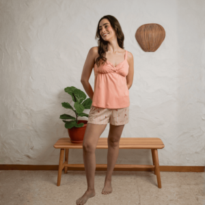 Babydoll Busto Laço Break Fast