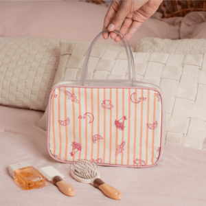 Necessaire Personalizada Com Divisórias Para Viagem – Coleção Breakfast