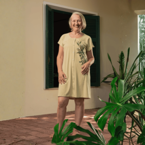 Camisola Com Bolso Botânica