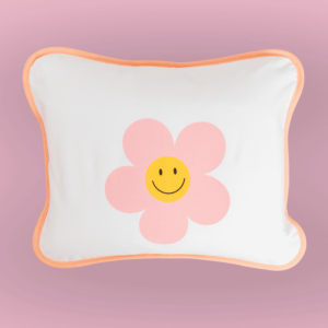 Travesseiro pequeno Com Fronha personalizado – Confortável e versátil – Coleção Happy